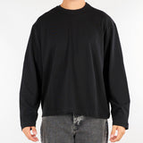 T-shirt Nero long sleeves con logo BELGIO 99 3DICI 