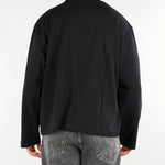 T-shirt Nero long sleeves con logo BELGIO 99 3DICI 
