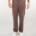 Pantalone Tortora in cupro straight fit GALLESPANT 85 3DICI 