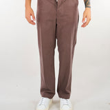 Pantalone Tortora in cupro straight fit GALLESPANT 85 3DICI 