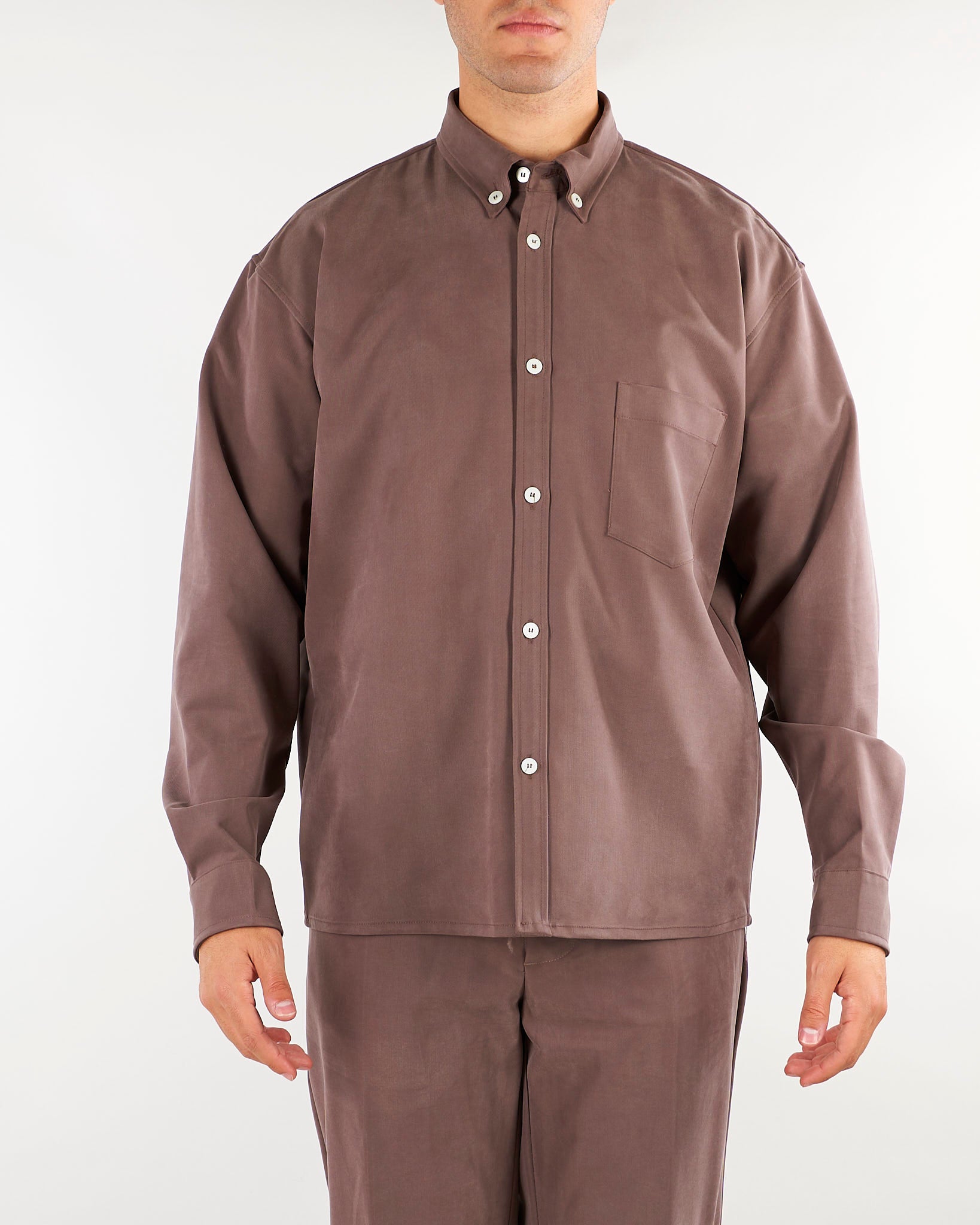 Camicia Torrtora in cupro Relaxed fit GALLESSHIRT 85 3DICI 