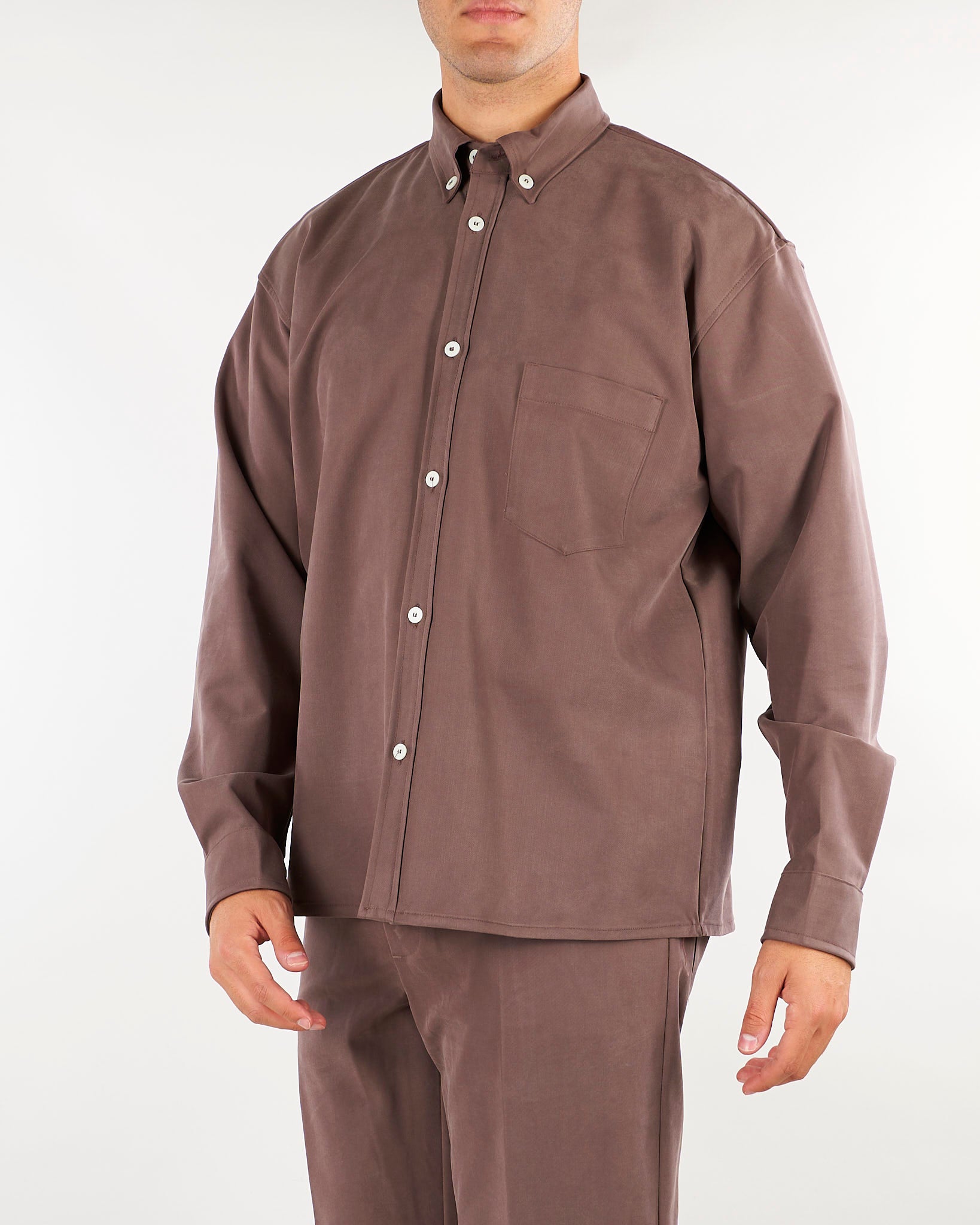 Camicia Torrtora in cupro Relaxed fit GALLESSHIRT 85 3DICI 