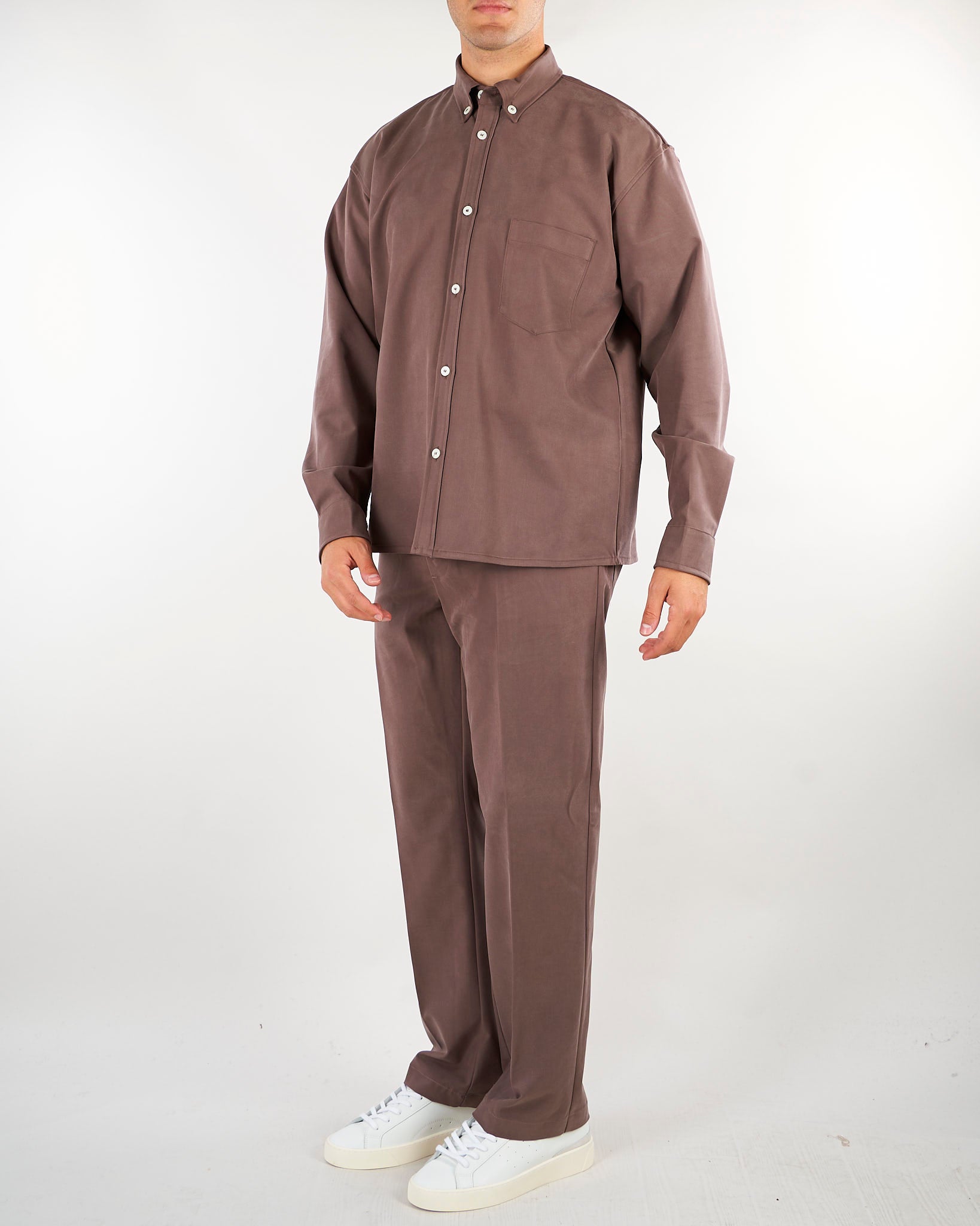 Camicia Torrtora in cupro Relaxed fit GALLESSHIRT 85 3DICI 