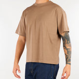T-shirt Nocciola con stampa 'In questo mondo di Ladri' sul retro LADRI 65 3DICI 