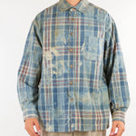 Camicia Fantasia Check effetto vintage Relaxed fit F6PKMASI107 200 A PAPER KID 