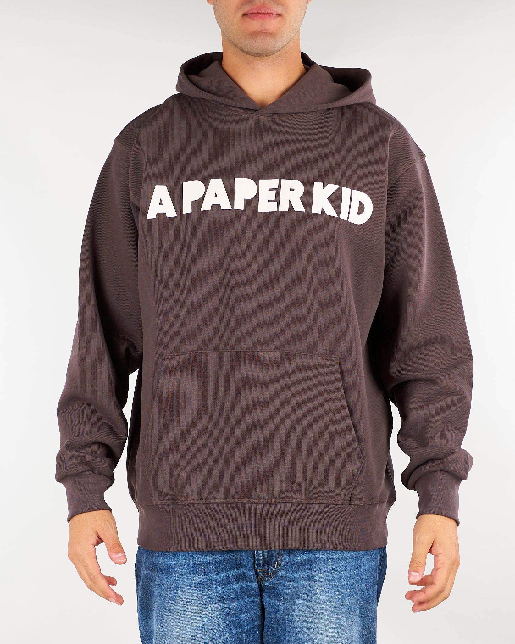 Felpa Coffee con logo F6PKUAHS133 943 A PAPER KID 