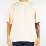 T-shirt Crema con stampa logo Relaxed fit F6PKUATH138 10 A PAPER KID 
