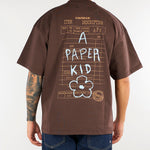 T-shirt Coffee con stampa Relaxed fit F6PKUATH149 943 A PAPER KID 