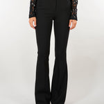 Pantalone Nero a trombetta ACT17125PA3045 99 ACTUALEE 