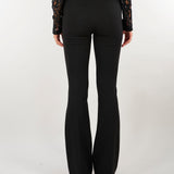 Pantalone Nero a trombetta ACT17125PA3045 99 ACTUALEE 