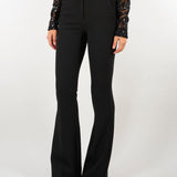 Pantalone Nero a trombetta ACT17125PA3045 99 ACTUALEE 