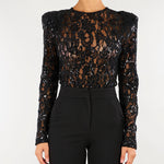 Body Nero in pizzo ACTS2613ABBD14 99 ACTUALEE 