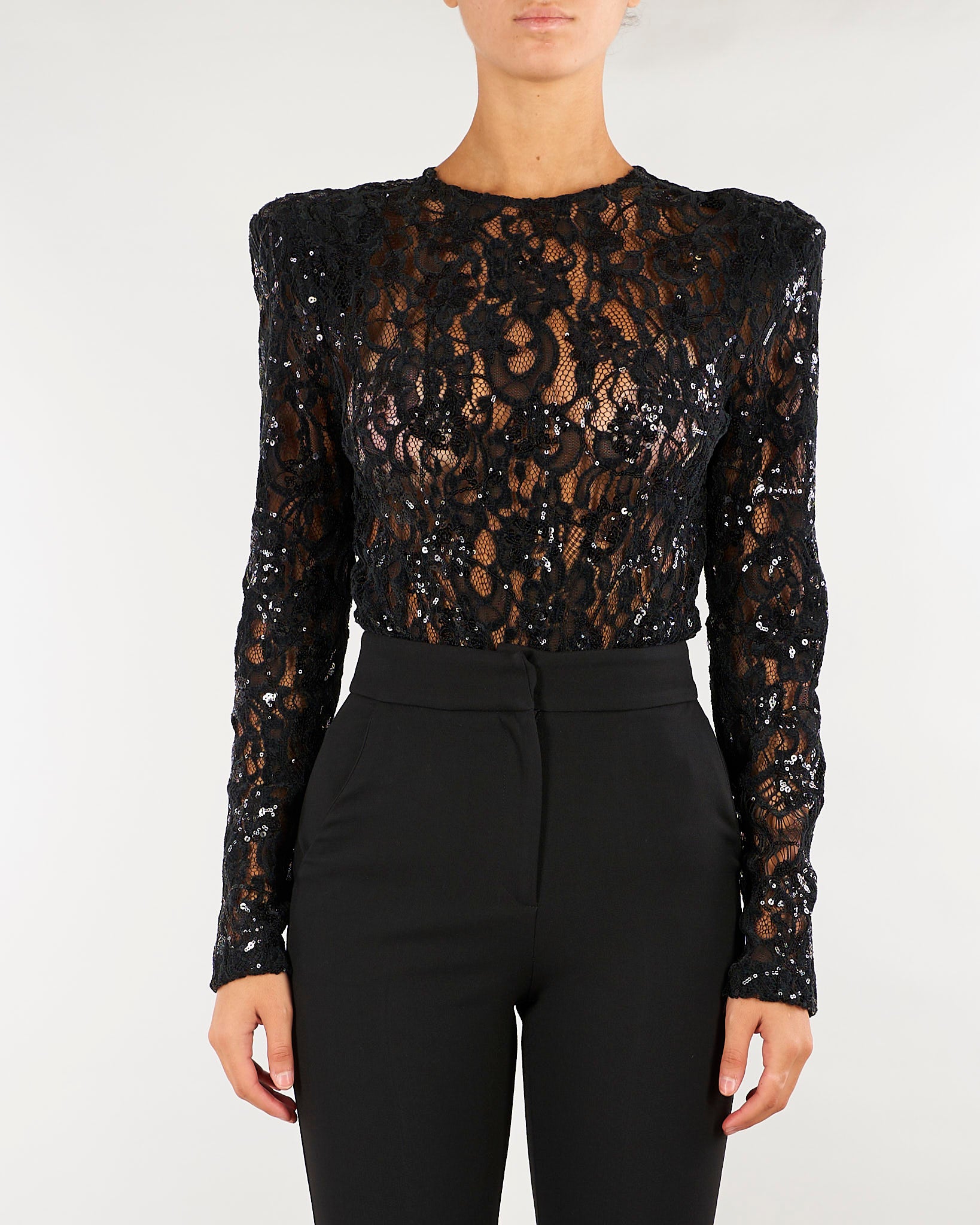 Body Nero in pizzo ACTS2613ABBD14 99 ACTUALEE 