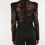 Body Nero in pizzo ACTS2613ABBD14 99 ACTUALEE 