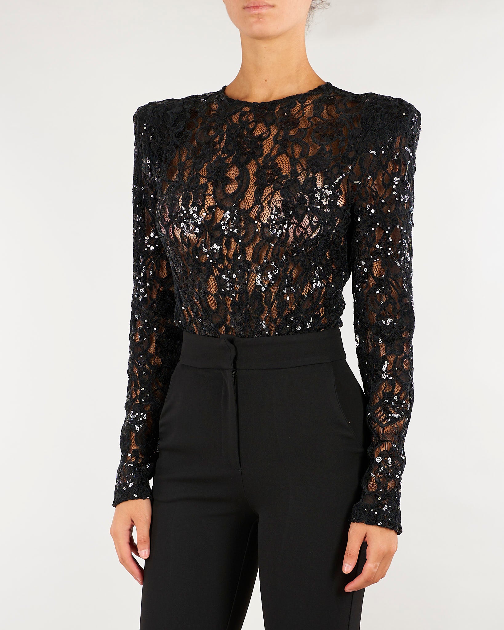 Body Nero in pizzo ACTS2613ABBD14 99 ACTUALEE 