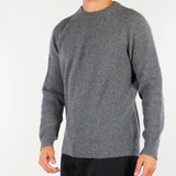 Maglia Grigio a coste in pura lana e cashmere Relaxed fit B9AC0010 97M AMARANTO 