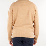 Maglia Polo Cammello in pura lana e cashmere Relaxed fit B9AC0071 62M AMARANTO 