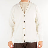 Cardigan Panna in pura lana e cashmere Relaxed fit B9AC0072 03M AMARANTO 