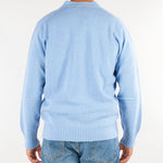 Cardigan Celeste in pura lana e cashmere Relaxed fit B9AC0072 80M AMARANTO 