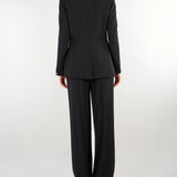 Tailleur Nero 3 pezzi con giacca, pantalone e top AT110 99 ATELIER LEGORA 
