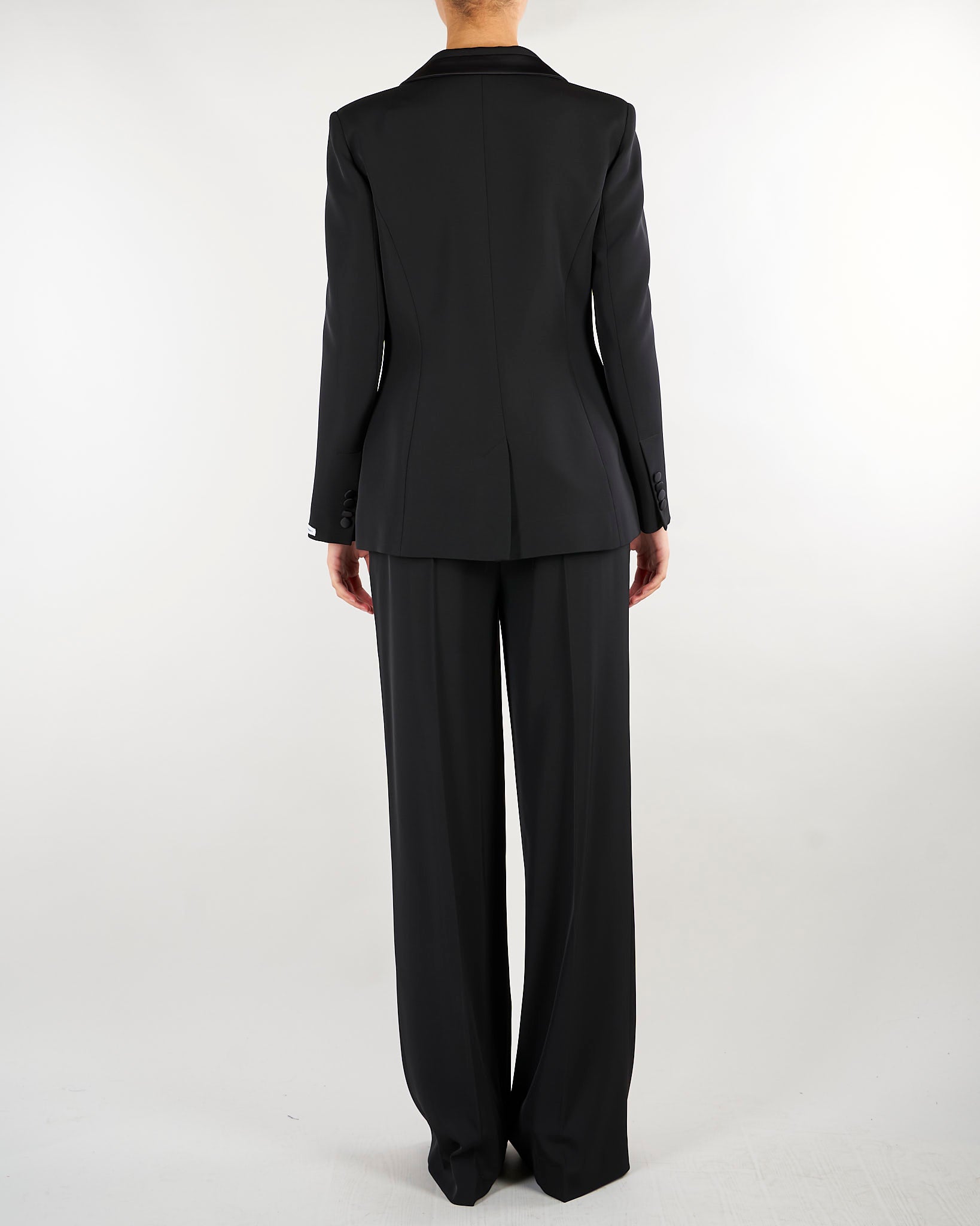 Tailleur Nero 3 pezzi con giacca, pantalone e top AT110 99 ATELIER LEGORA 
