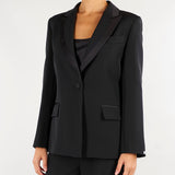 Tailleur Nero 3 pezzi con giacca, pantalone e top AT110 99 ATELIER LEGORA 