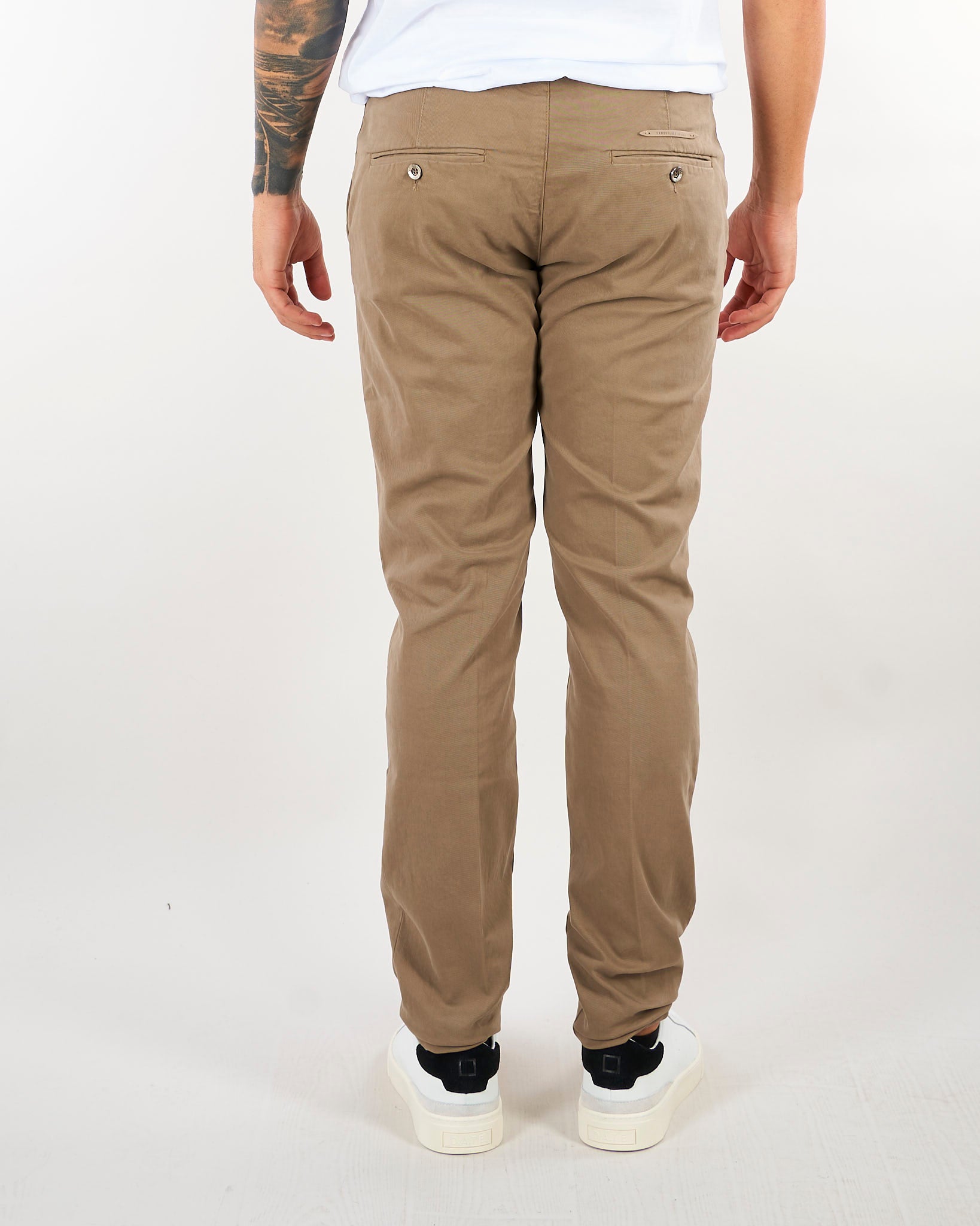 Pantalone Tortora in cotone caldo con tasche america CHINOSREYT232 734 CAMOUFLAGE 