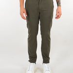Pantalone Verde in cotone caldo con tasche america CHINOSREYT232 996 CAMOUFLAGE 