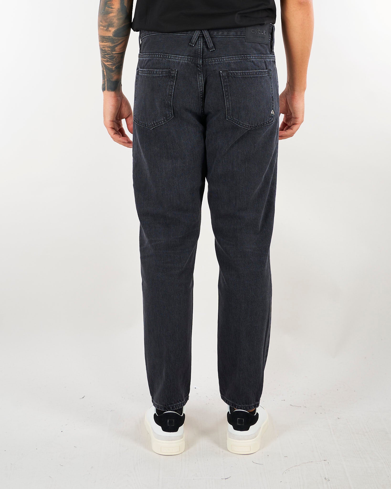 Jeans Lucky Nero tapered fit effetto vintage 461P510 11 CYCLE 