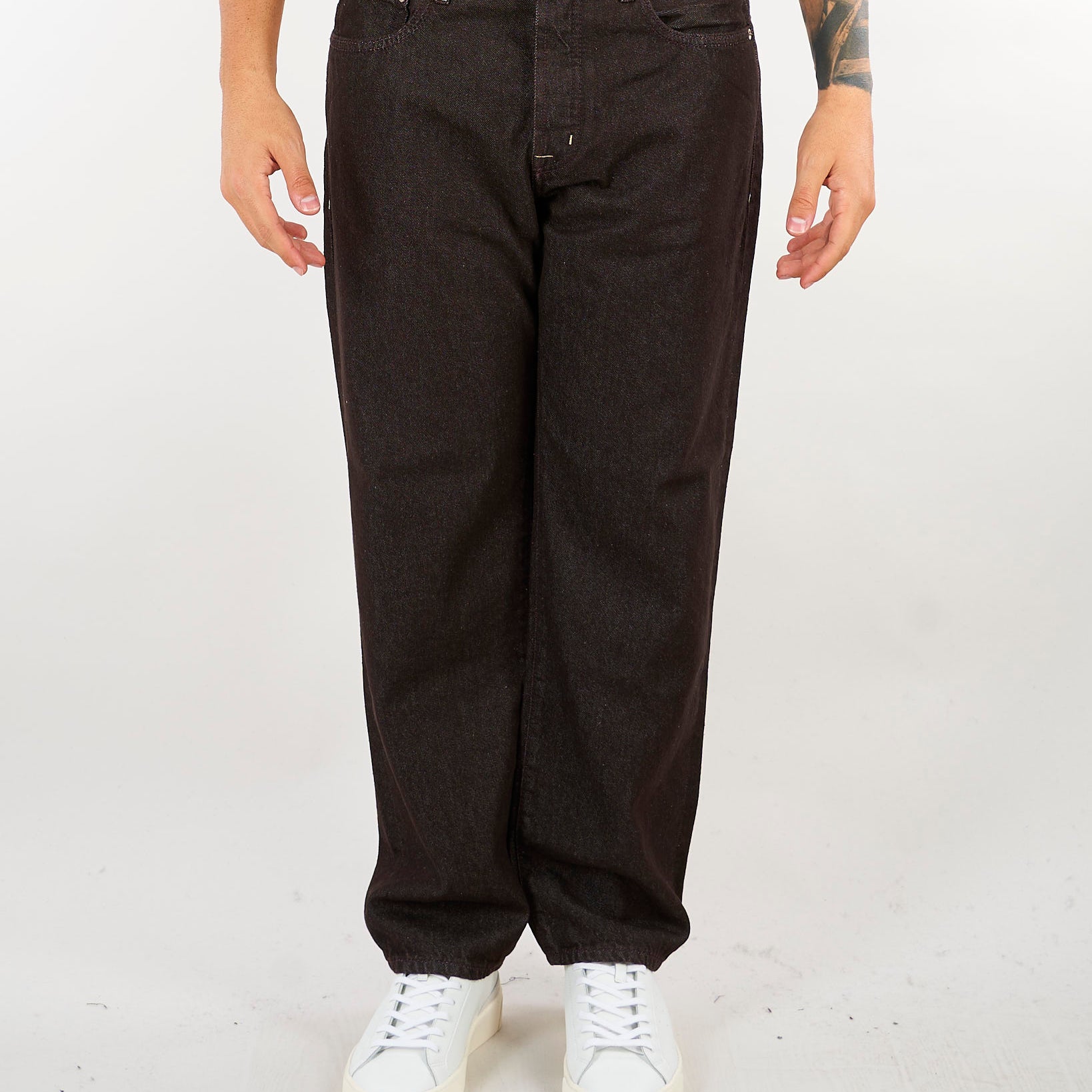 Jeans Legend Marrone straight fit anni '90 461P521 35 CYCLE 