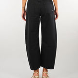 Jeans Nero Aida Crop wide fit 462P532 11 CYCLE 