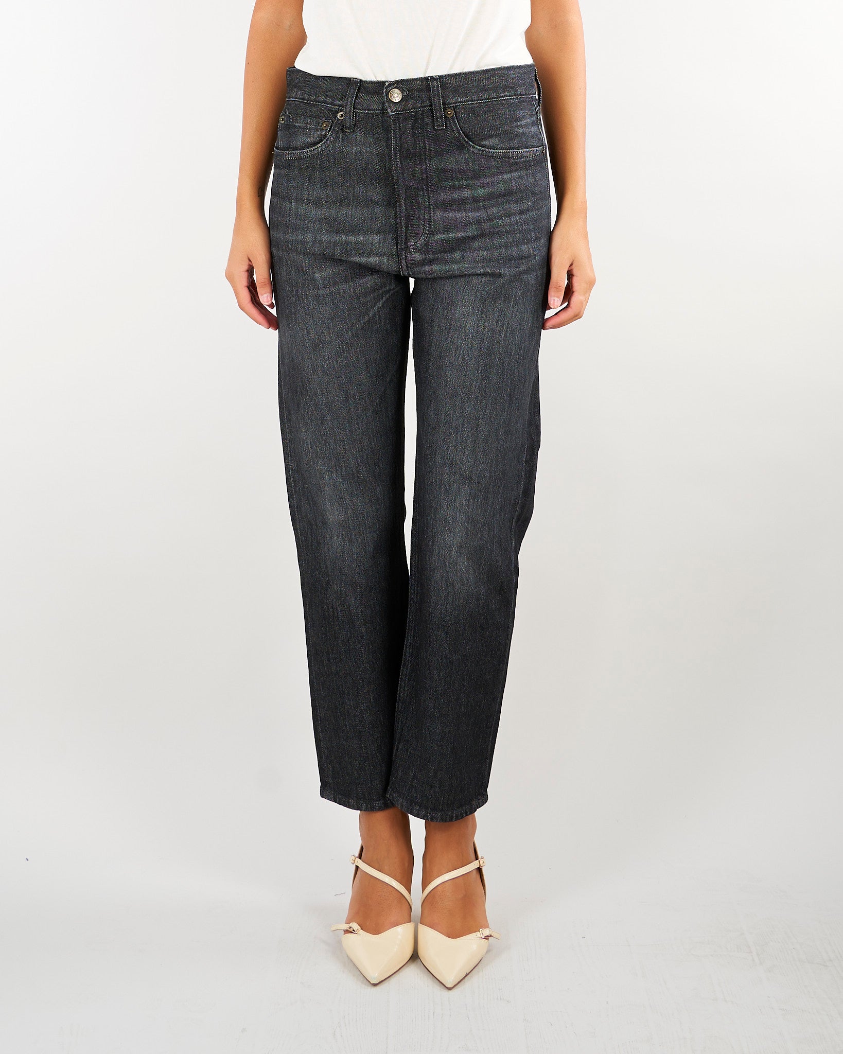 Jeans Grigio Bella mom fit 462P541 47 CYCLE 