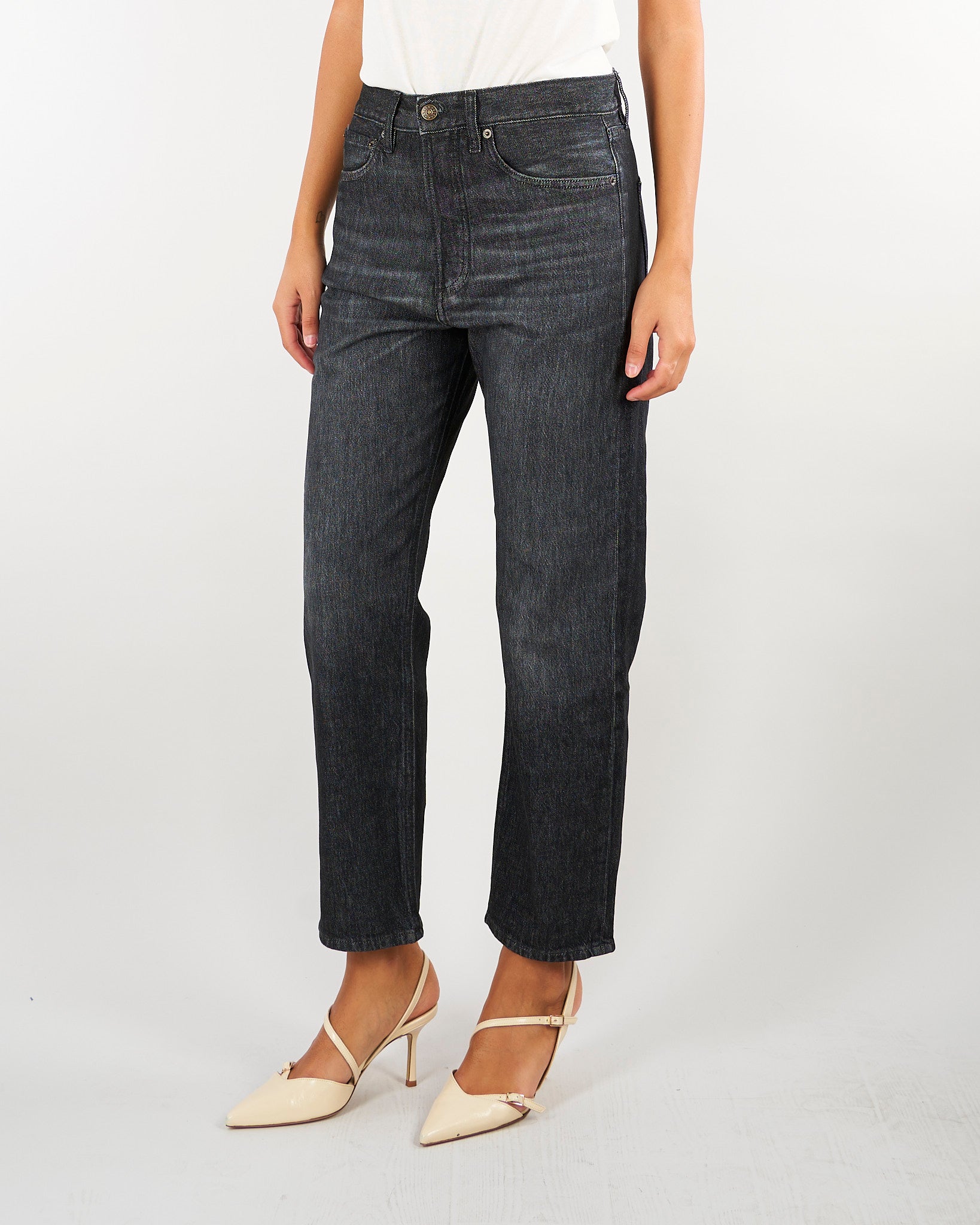 Jeans Grigio Bella mom fit 462P541 47 CYCLE 