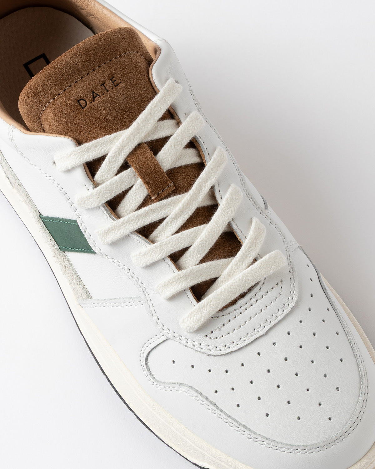 Sneakers Court 2.0 Vintage White-Cuoio M451C2VNWI WI DATE 