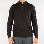 Maglia Polo Moro in lana merinos DK27061 18 DIKTAT 
