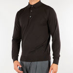 Maglia Polo Moro in lana merinos DK27061 18 DIKTAT 