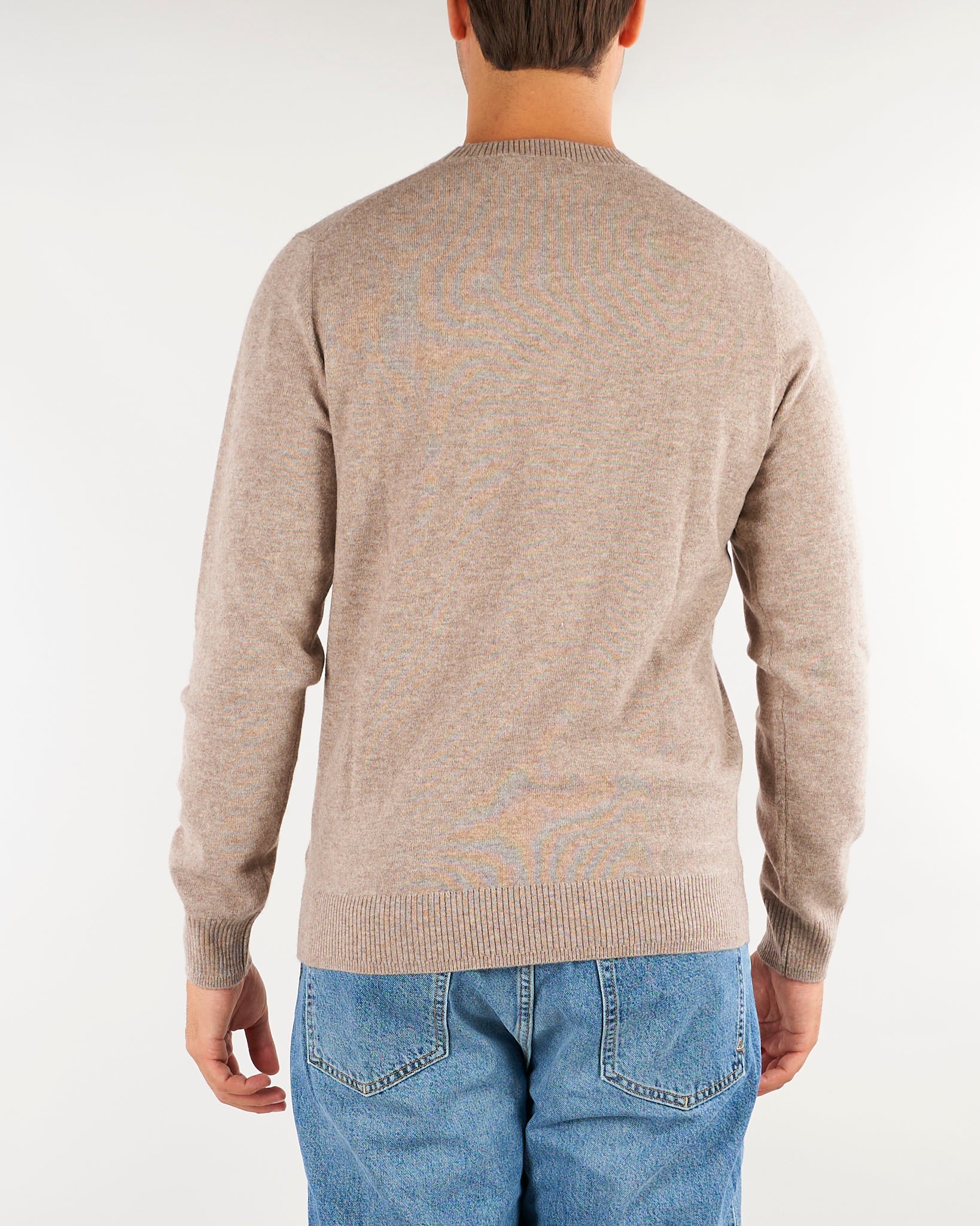 Maglia Tortora in pura lana e cashmere DK27070 50 DIKTAT 