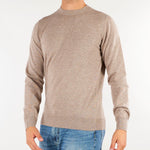 Maglia Tortora in pura lana e cashmere DK27070 50 DIKTAT 