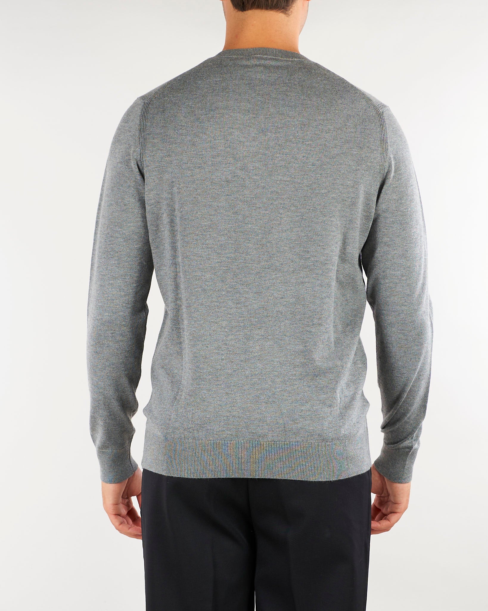 Maglia Grigio in misto viscosa e cashmere DK27901 25 DIKTAT 