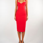 Abito Red Passion in tessuto tecnico AB00267E2 CG5 ELISABETTA FRANCHI 