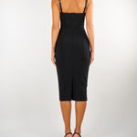 Abito Nero in scuba AB98566E2 110 ELISABETTA FRANCHI 