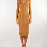 Abito Daino in maglia a trama snake AM30S67E2 AI6 ELISABETTA FRANCHI 