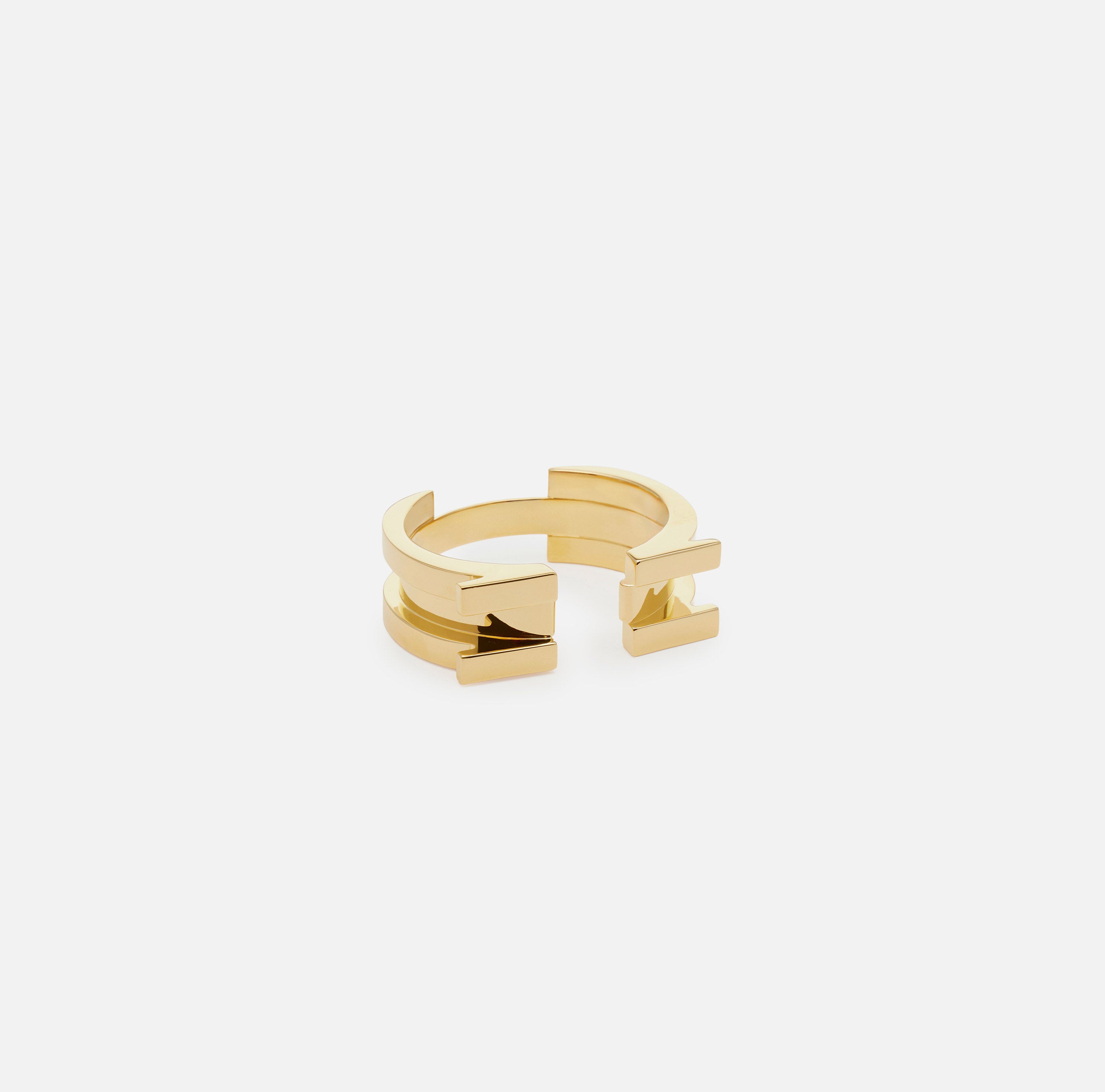 Bracciale rigido con dettagli logo BC04B66E2 U95 ELISABETTA FRANCHI 