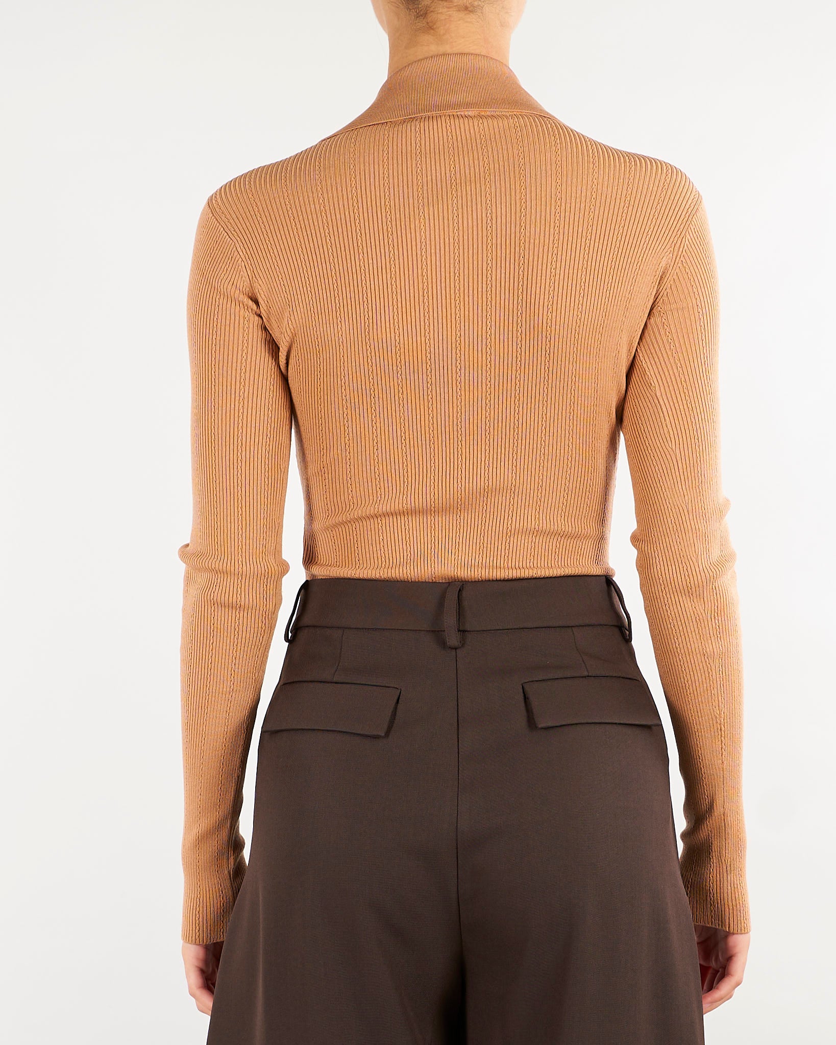 Body Pelle in maglia con ricami à jour BK02B66E2 FK4 ELISABETTA FRANCHI 
