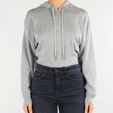 Body Grigio Melange in maglia con cappuccio BK87S66E2 431 ELISABETTA FRANCHI 