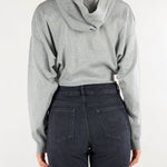Body Grigio Melange in maglia con cappuccio BK87S66E2 431 ELISABETTA FRANCHI 