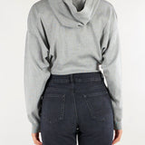 Body Grigio Melange in maglia con cappuccio BK87S66E2 431 ELISABETTA FRANCHI 