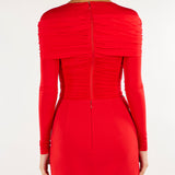 Body Red Passion in jersey crêpe leggero BO04267E2 CG5 ELISABETTA FRANCHI 