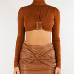 Body Sigaro in jersey con logo gioiello BO05567E2 FK3 ELISABETTA FRANCHI 