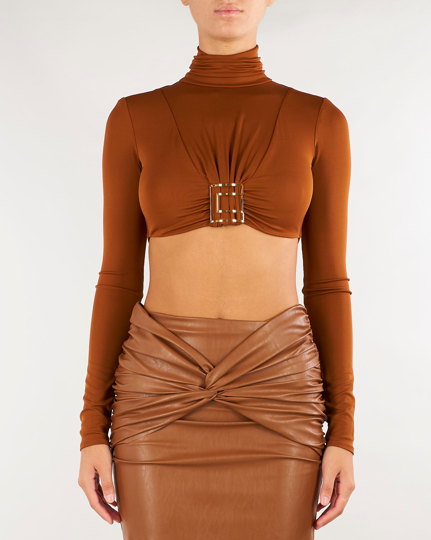 Body Sigaro in jersey con logo gioiello BO05567E2 FK3 ELISABETTA FRANCHI 